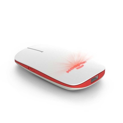 Xoopar Pokket 2 Wireless Mouse - red