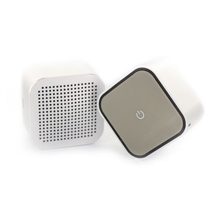 The Square Stereo Set - silver