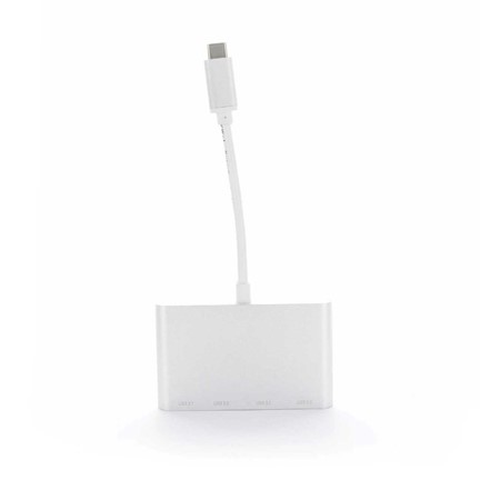 USB-C Hub - silver