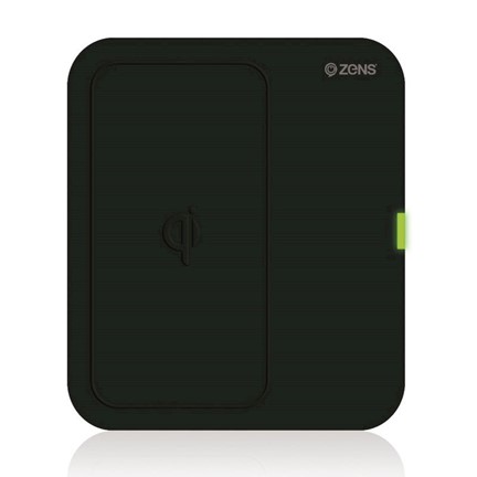 ZENS Wireless Charger and cover set for iPhone 6/7 - black