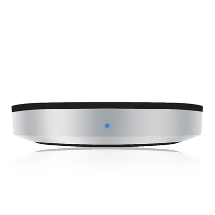 ZENS USB Single Wireless Charger Round - black