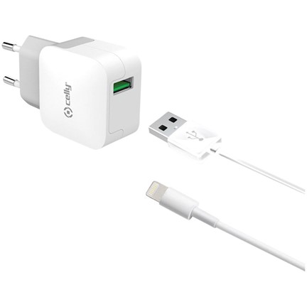 Celly adapter met 2.4A Turbocharge