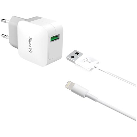 Celly adapter met 2.4A Turbocharge