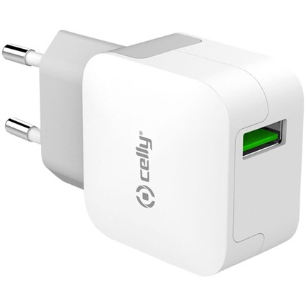 Celly adapter met 2.4A Turbocharge