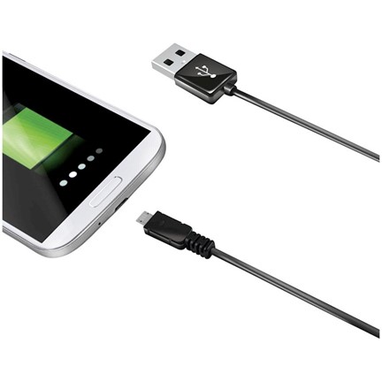 Celly USB to Micro-USB datakabel 1m