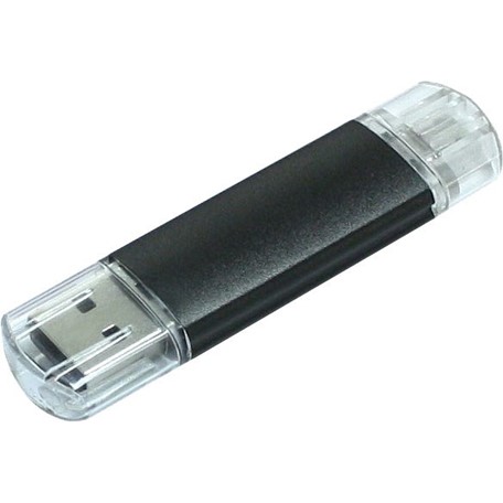Aluminium On-the-Go (OTG) USB-stick