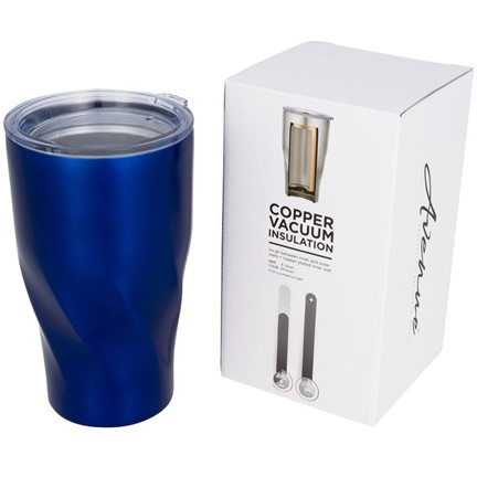Hugo 470 ml koper vacuüm geïsoleerde drinkbeker