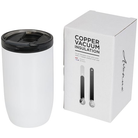 Lagom 380 ml koper vacuüm geïsoleerde drinkbeker