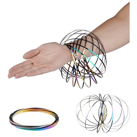Agata anti-stress flow ring