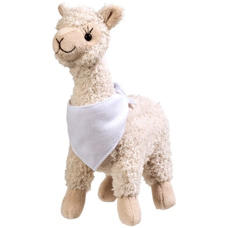 Cuzco pluche alcapa met bedrukbare bandana