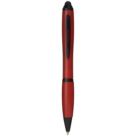 Nash stylus balpen met gekleurde houder en gekleurde grip