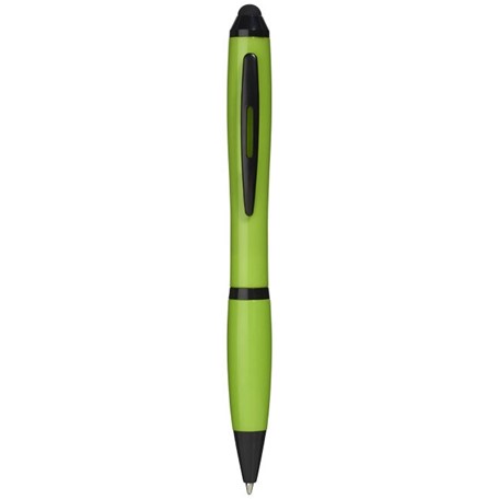 Nash stylus balpen met gekleurde houder en gekleurde grip