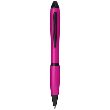 Nash stylus balpen met gekleurde houder en gekleurde grip