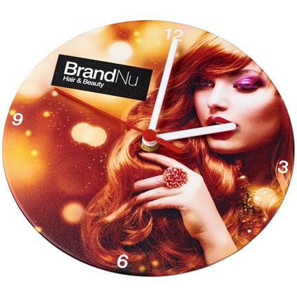 Brite-Clock® ronde wandklok