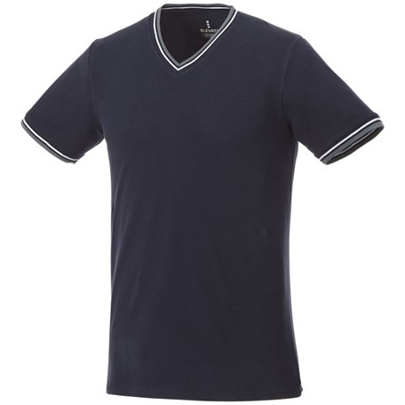 Elbert piqué heren t-shirt met korte mouwen