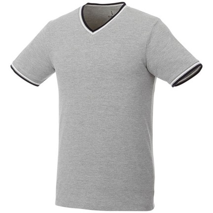 Elbert piqué heren t-shirt met korte mouwen