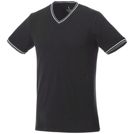 Elbert piqué heren t-shirt met korte mouwen