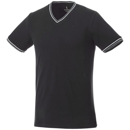 Elbert piqué heren t-shirt met korte mouwen