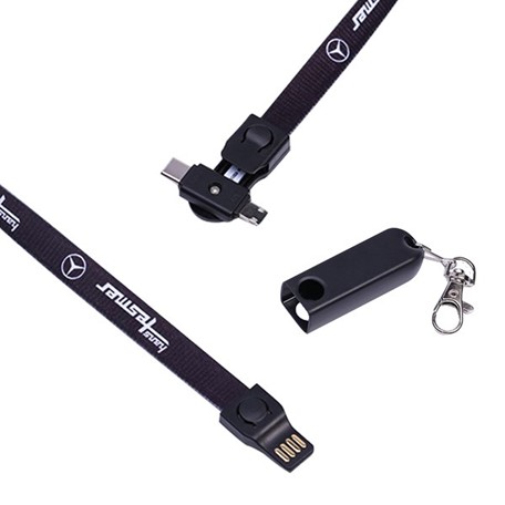 Oplaadlanyard 3 in 1