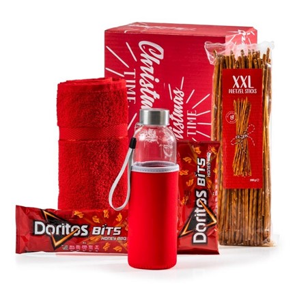 Kerstpakket Sportief Rood