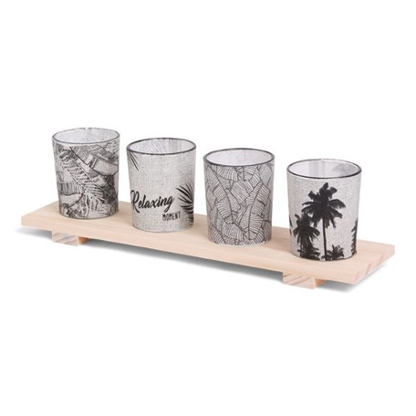 SENZA Urban Jungle Candle Light Tray