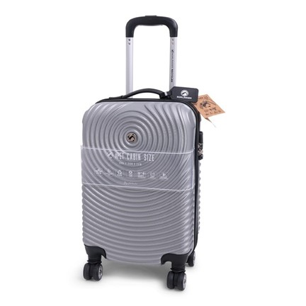 Cabin Size Norländer RPET Circle Trolley Silver