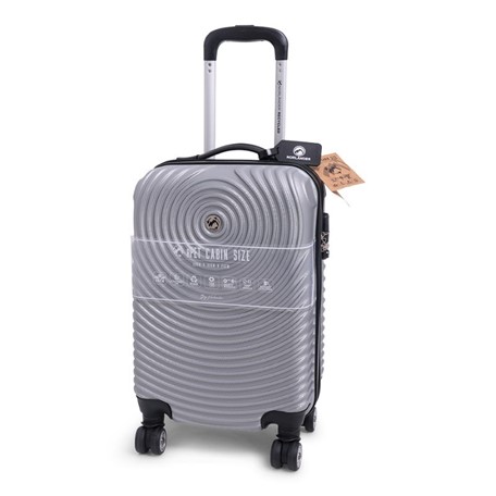 Cabin Size Norländer RPET Circle Trolley Silver