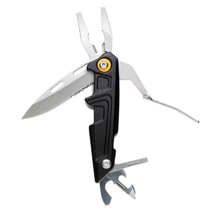 Excalibur tool met bit set, zwart