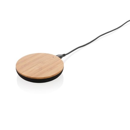 Bamboo X 5W draadloze oplader, bruin