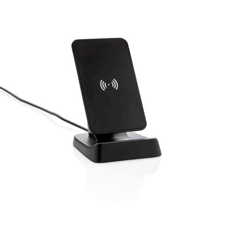 10W draadloze snellader stand, zwart