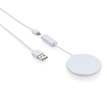 Stick 'n Watch 5W draadloze oplader, wit