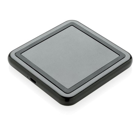 Light up logo 5W draadloze oplader, zwart