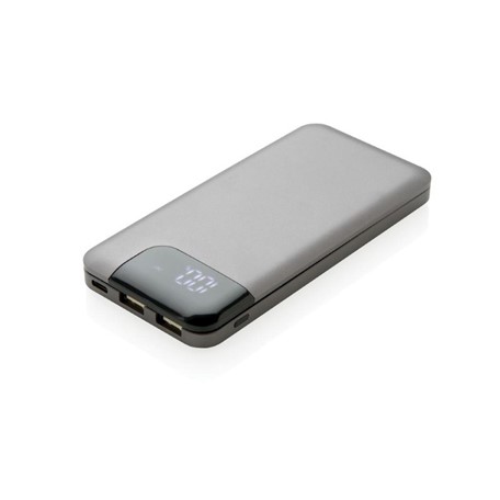 Swiss Peak 8.000 mAh powerbank, grijs