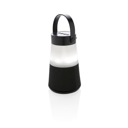 Draadloze 3W speaker met sfeerlicht, zwart