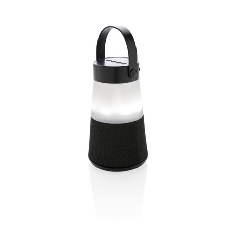 Draadloze 3W speaker met sfeerlicht, zwart