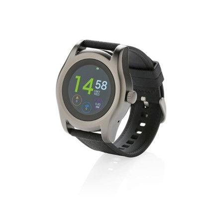 Swiss Peak smart watch, zwart