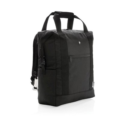 Swiss Peak koeldraagtas/rugzak PVC vrij, zwart