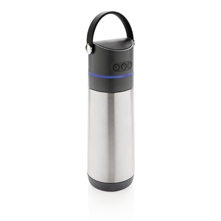 Party 3-in-1 RVS isoleerfles, grijs
