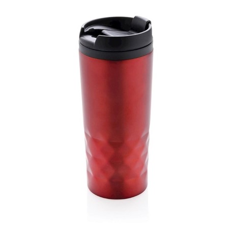 Geometrische mok, rood