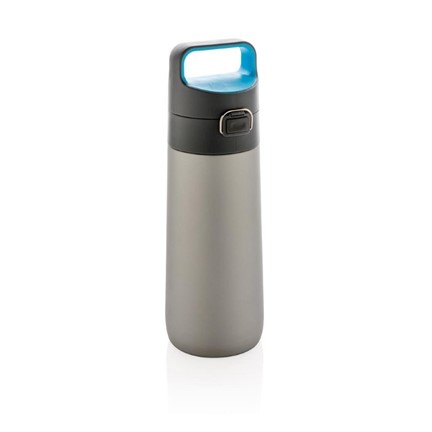 Hydrate afsluitbare lekvrije vacuüm fles, grijs