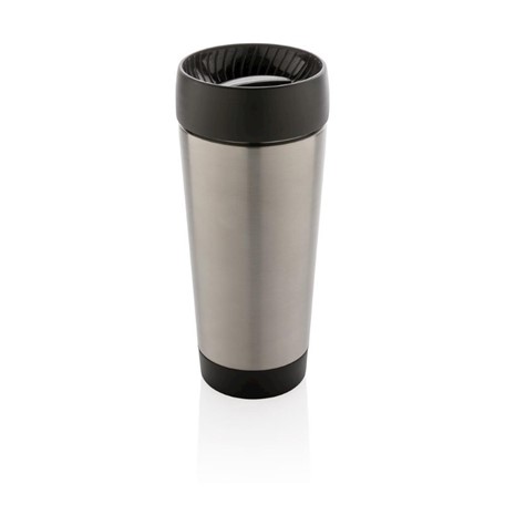 Easy clean vacuüm koffiebeker, zilver