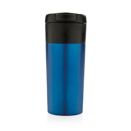 Mok met flip lid, blauw