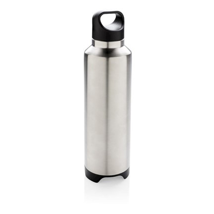 Isoleerfles met draadloze 3W speaker, grijs