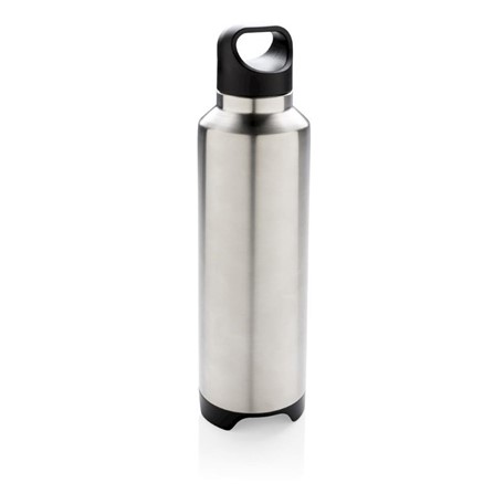 Isoleerfles met draadloze 3W speaker, grijs