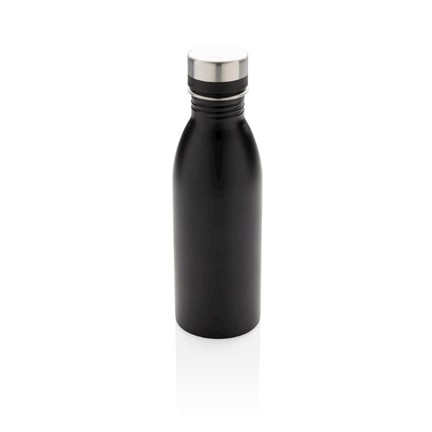 Deluxe RVS water fles, zwart
