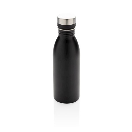 Deluxe RVS water fles, zwart