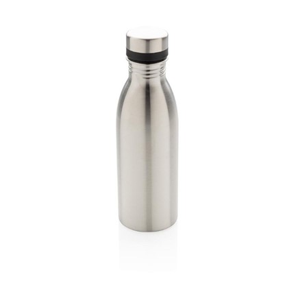 Deluxe RVS water fles, zilver