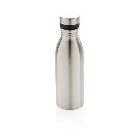 Deluxe RVS water fles, zilver