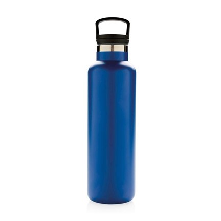 Standard mouth vacuüm isoleerfles, blauw