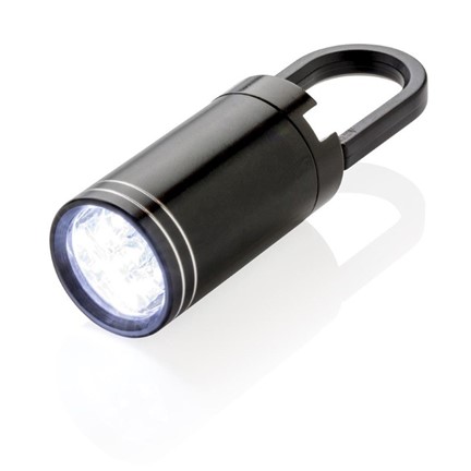 Pull it LED zaklamp, zwart